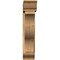 Ekena Millwork Funston Traditional Rough Sawn Bracket w/ Offset Brace, Western Red Cedar, 8"W x 32"D x 38"H BKT0806X32X38FST01RWR - alternate 2